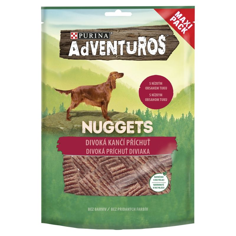 Purina ADVENTUROS Nuggets - divljač, 300g