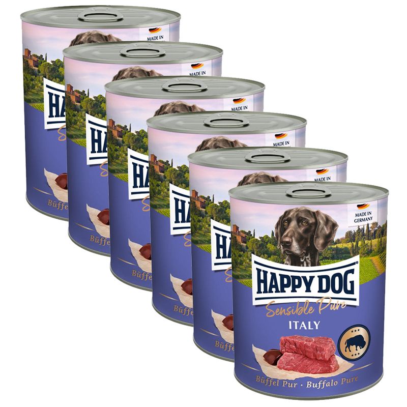Happy Dog Sensible Pure Italy 6 x 800 g / bivol