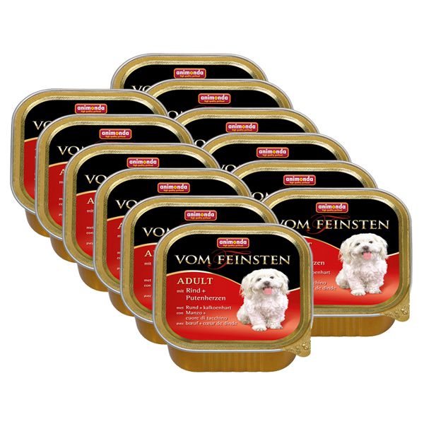ANIMONDA pašteta - govedina + pureća srca, 12 x 150 g