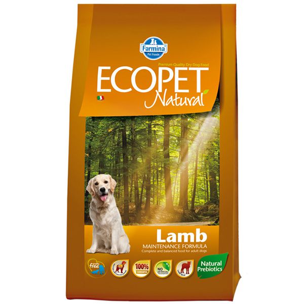 Farmina MO P ECOPET N dog LAMB MEDIUM 2,5 kg