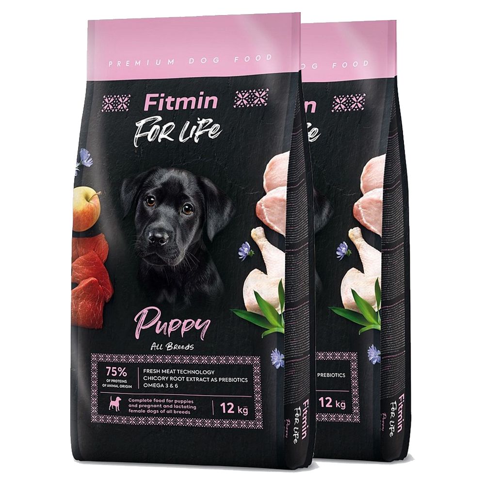 Fitmin FOR LIFE Puppy 2 x 12 kg