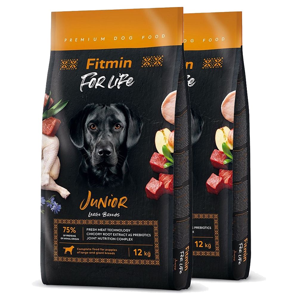 Fitmin FOR LIFE Junior Large Breed 2 x 12 kg