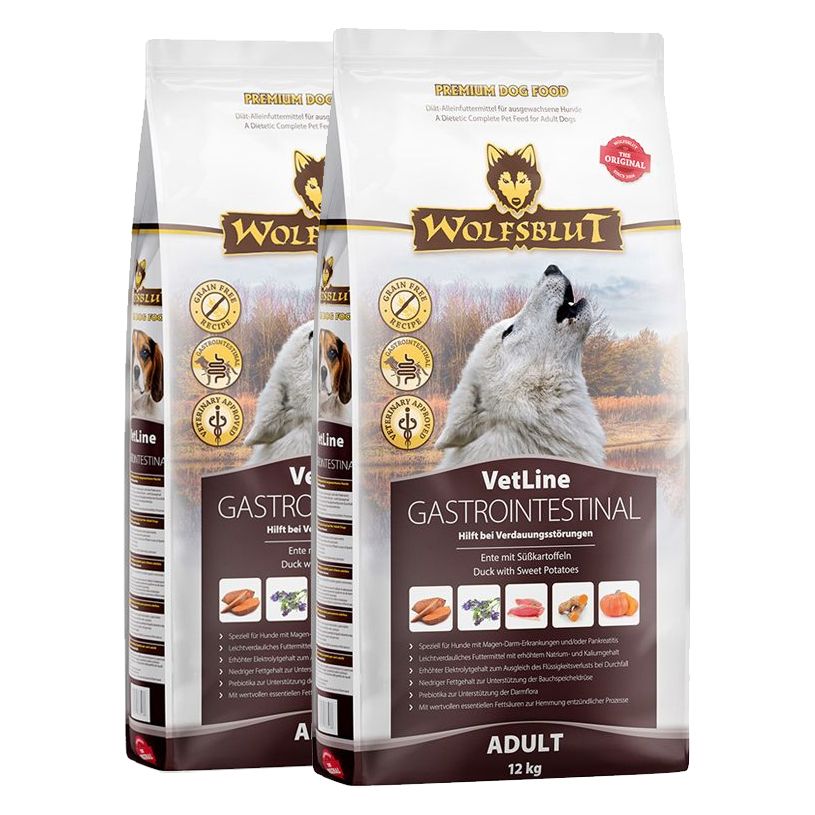 WOLFSBLUT VetLine Gastrointestinal 2 x 12 kg