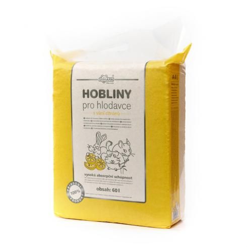 LIMARA Podloga za glodavce, strugotine - citrusi 60 L/3,2 kg