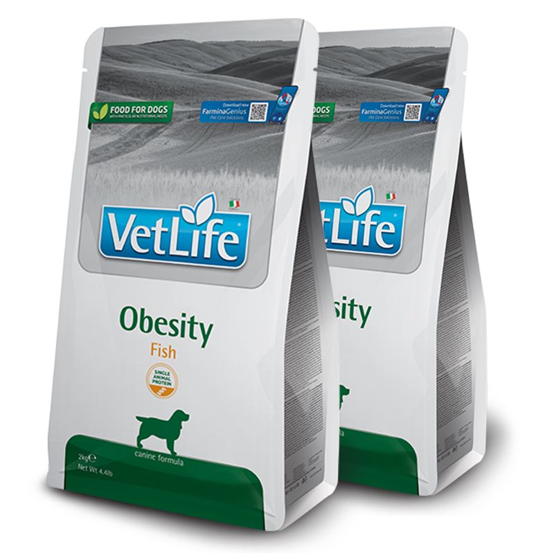 Farmina Vet Life Obesity Fish Canine 2 x 12 kg