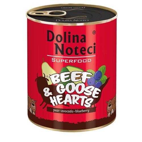Dolina Noteci Superfood Goveđa & Gusja srca 400 g