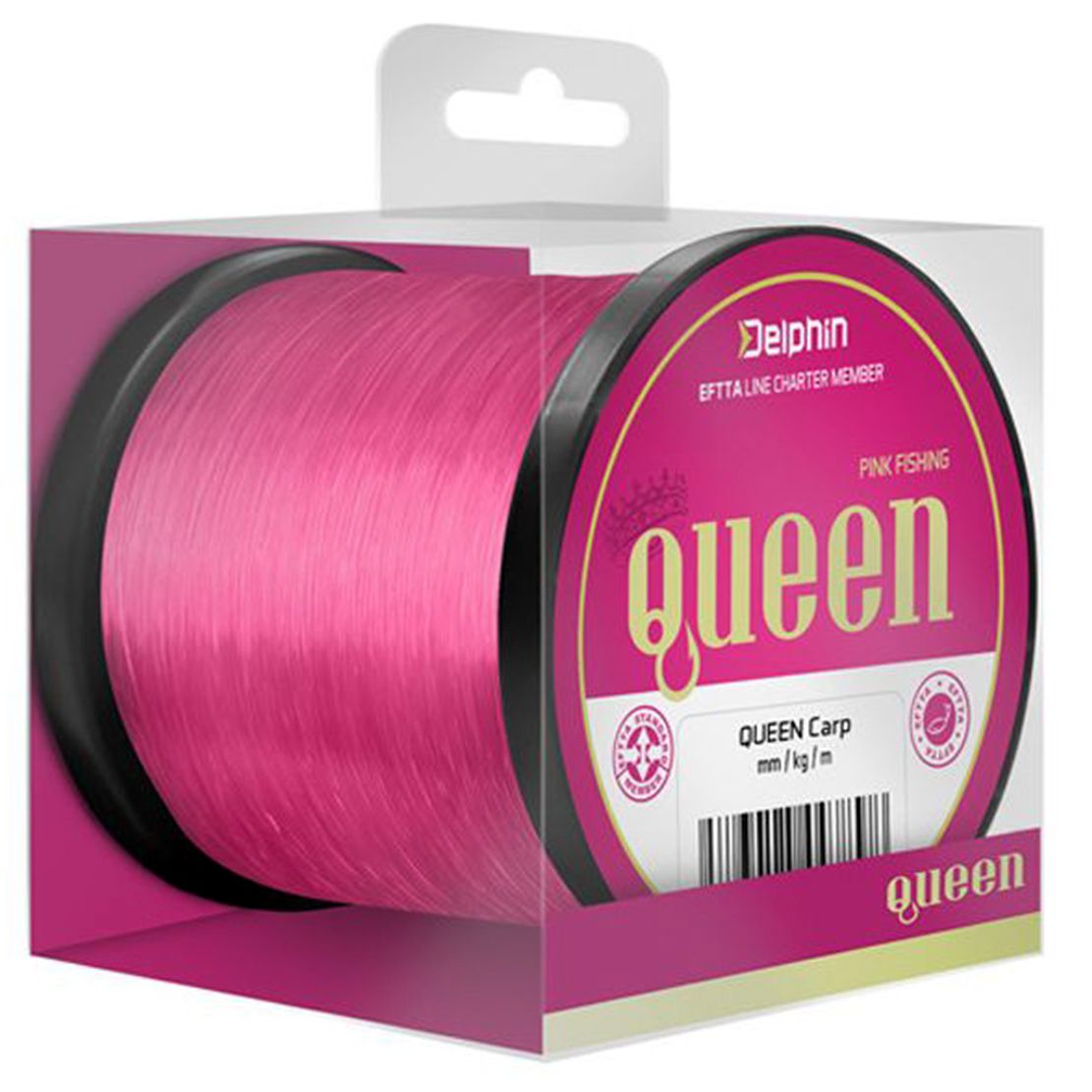 Delphin QUEEN Carp / rozi, 600 m 0,30mm 6,8kg 600m
