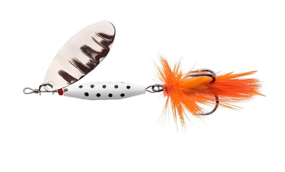 Abu Garcia Leptir Reflex White Spinners 12g Silver
