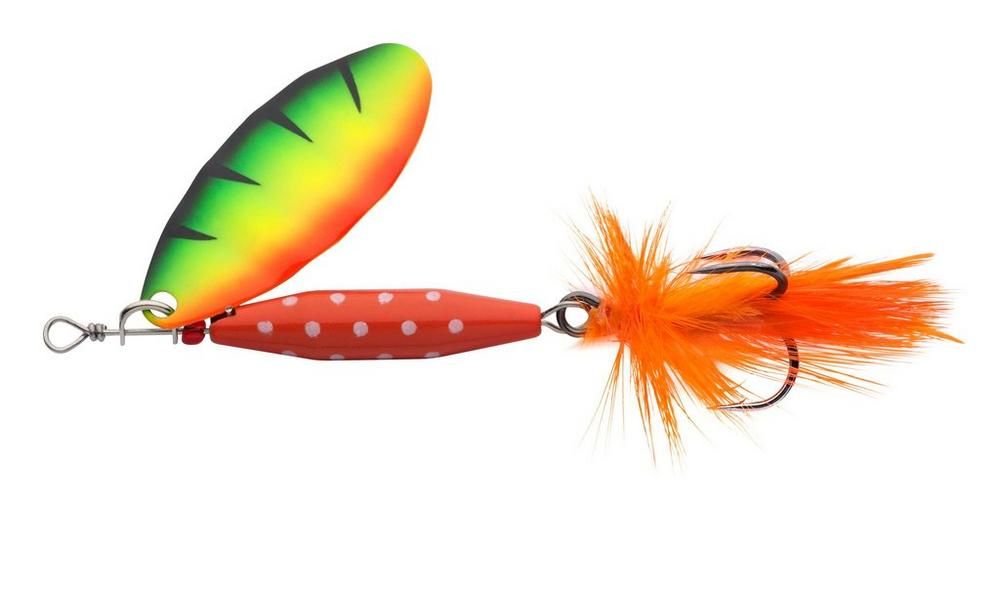 Abu Garcia Leptir Reflex Red Spinners 12g Tiger