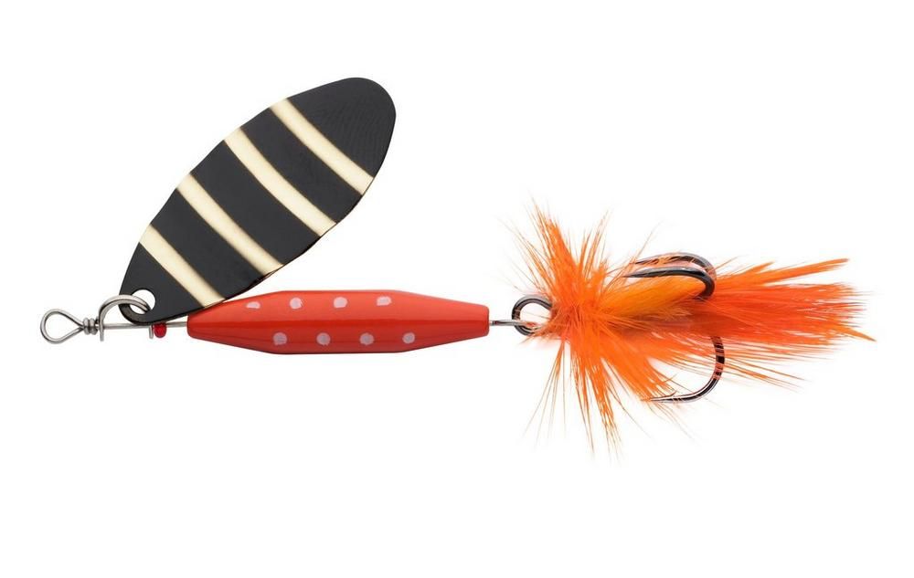 Abu Garcia Leptir varalica Reflex Red Spinners 12g Zebra