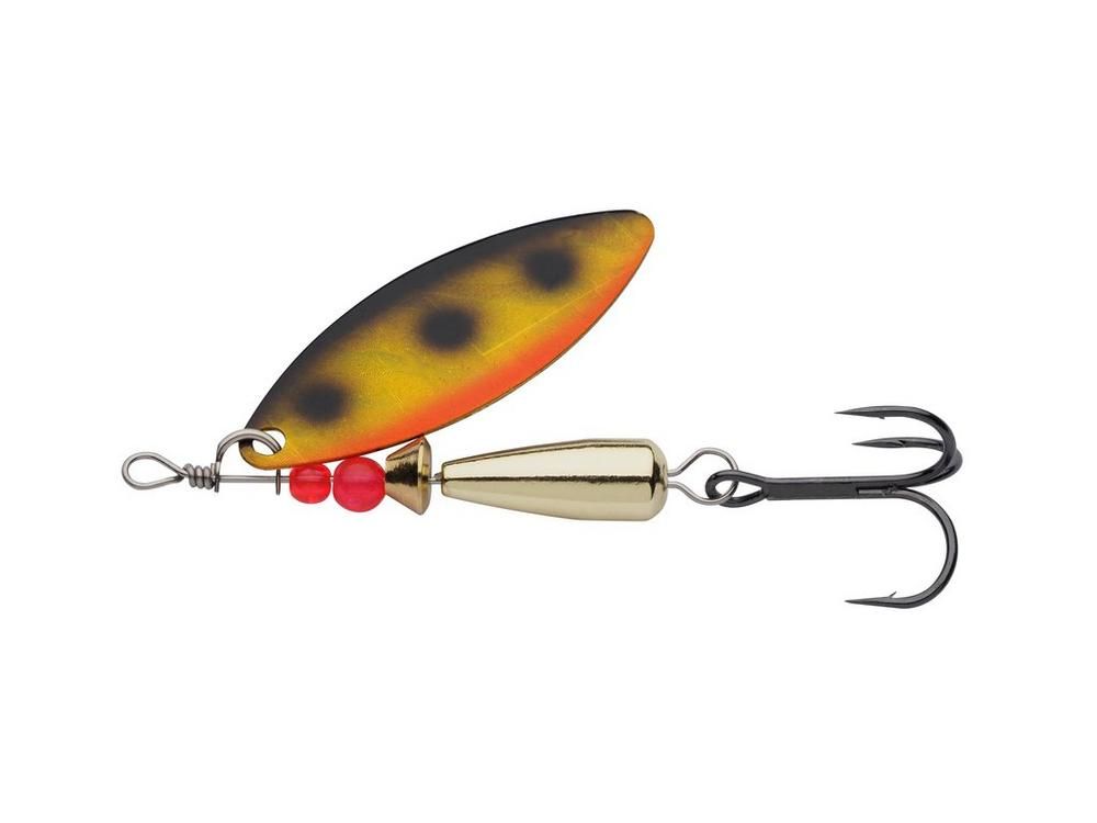 Abu Garcia Leptir Droppen Vide Spinners 7g Orange Copper Holo