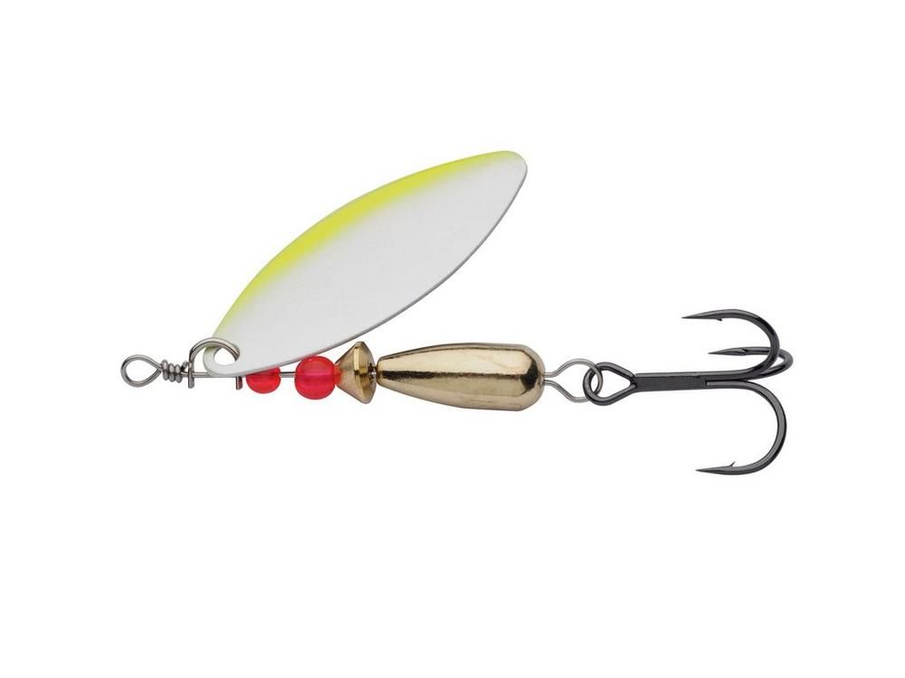 Abu Garcia leptir varalica Droppen Vide Spinners 7g Chartreuse Pearl Holo