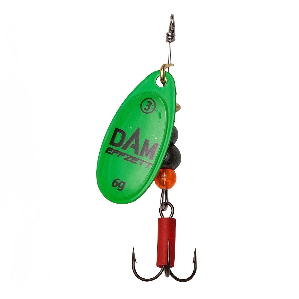 DAM Effzett Leptir varalica FLUO SPINNER 2/4g Green