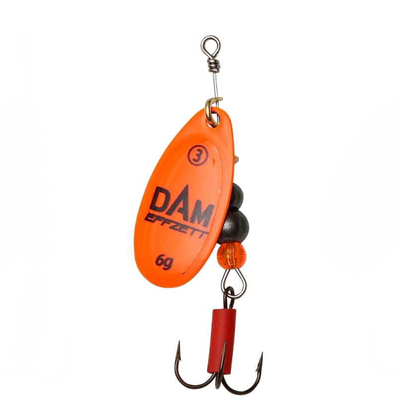 DAM Effzett Leptir varalica FLUO SPINNER 1/3g Orange