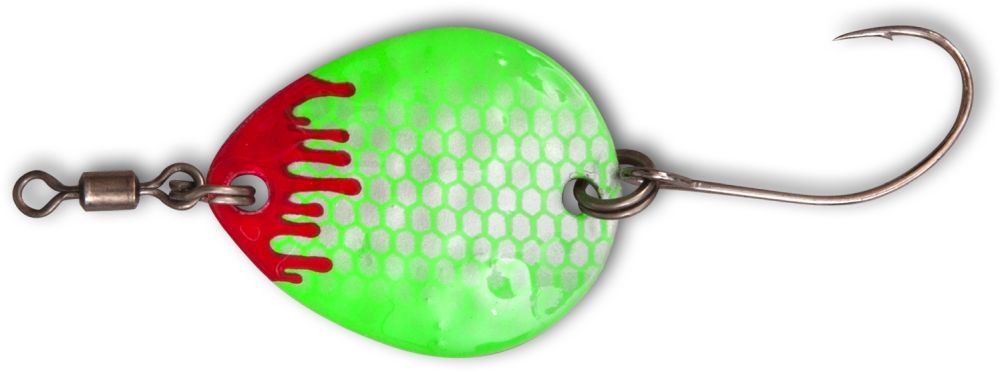 Magic Trout žlica Bloody Blades 2/2,1g Silver/Green