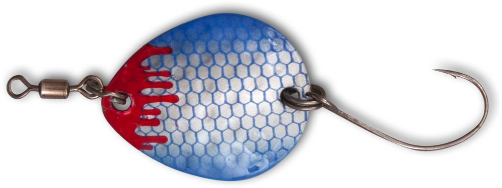 Magic Trout žlica Bloody Blades 2/2,1g Silver/Blue