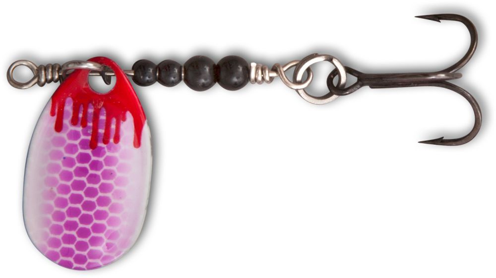 Magic Trout leptir varalica Bloody Spinner UL 1/1,75g Pink/White