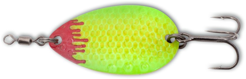 Magic Trout žlica Bloody Big Spoon 3/2,6g Yellow/Green