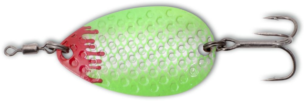 Magic Trout Žlica Bloody Big Spoon 3/2,6g Silver/Green