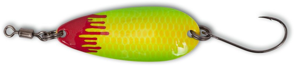 Magic Trout Žlica Bloody Zoom Spoon 2/3g Yellow/Green