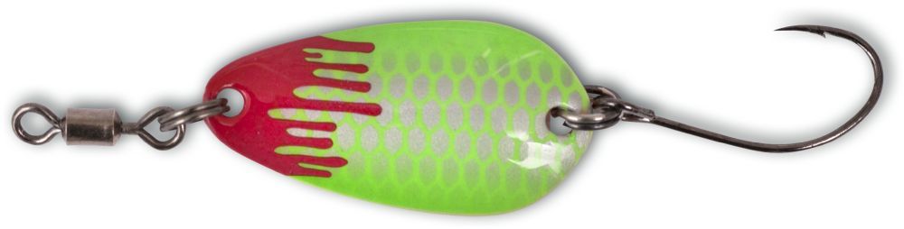 Magic Trout Žlica Bloody Zoom Spoon 1/2g Srebrna/Zelena