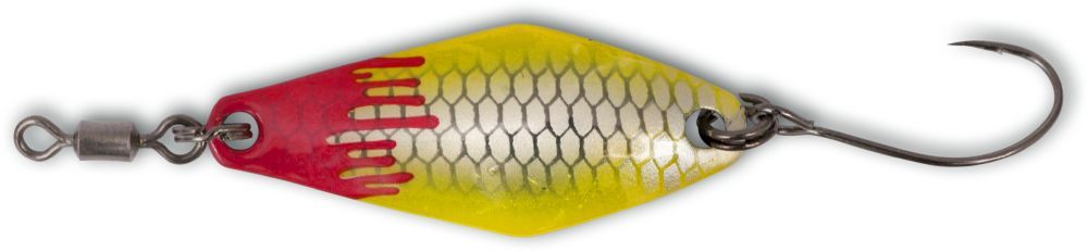 Magic Trout žlica Bloody Zoom Spoon 2/2,5g Pearl/Yellow