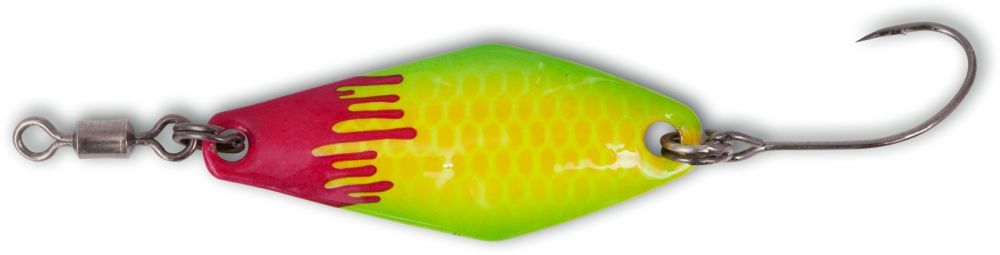Magic Trout žlica Bloody Zoom Spoon 2/2,5g Yellow/Green