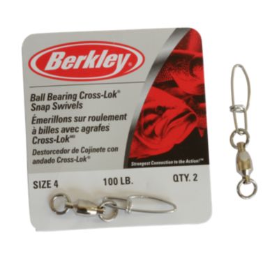Berkley vrtilica s kopcom McMahon BB Snap/Swivels 3