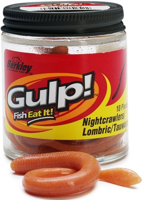 Berkley Glista Gulp! NIGHTCRAWLER 7,5cm Spring Green