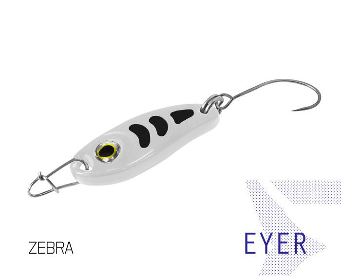 Varalica žlica Delphin EYER 8/3g Zebra