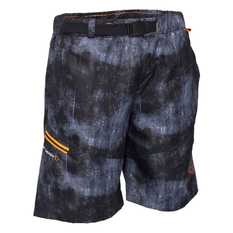 Savage Gear Kratke hlace SIMPLY SAVAGE SHORTS BLACK INK/GREY M