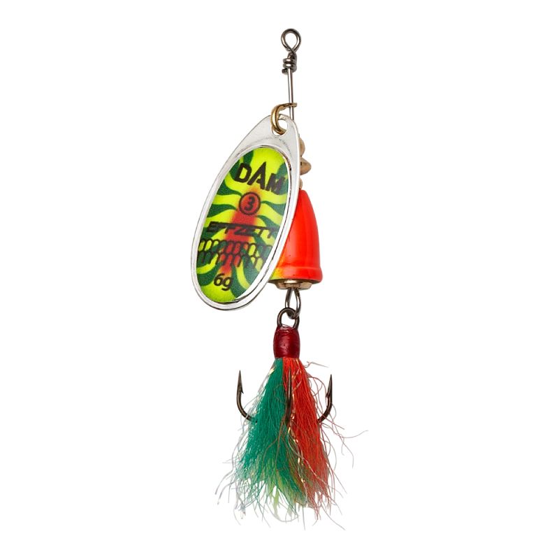 DAM Effzett leptir varalica Executor Dressed Spinner 2/4g Fire Shark