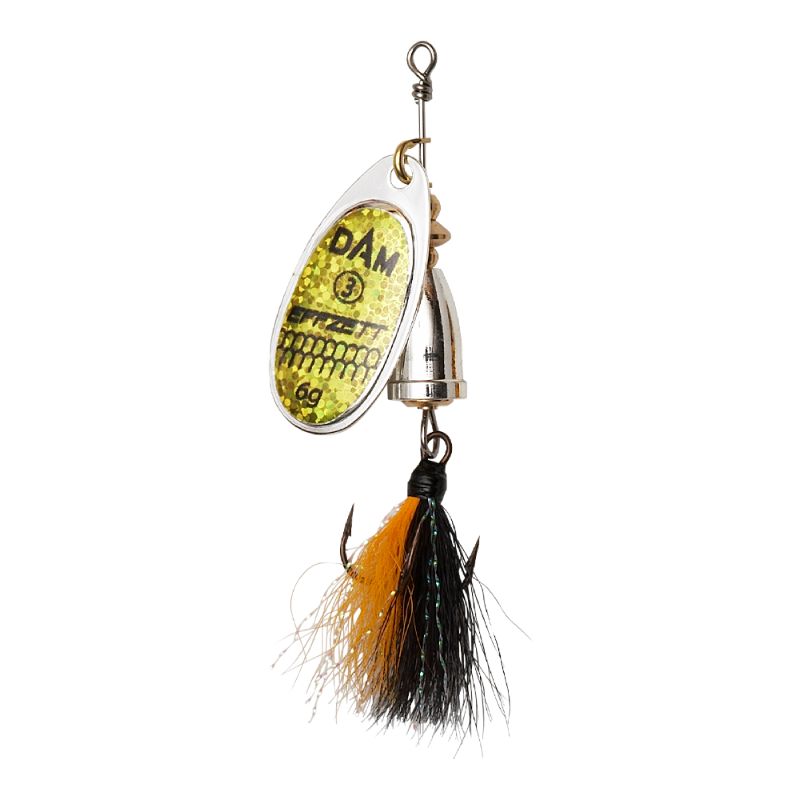 DAM Effzett leptir varalica Executor Dressed Spinner 1/3g Reflex Gold