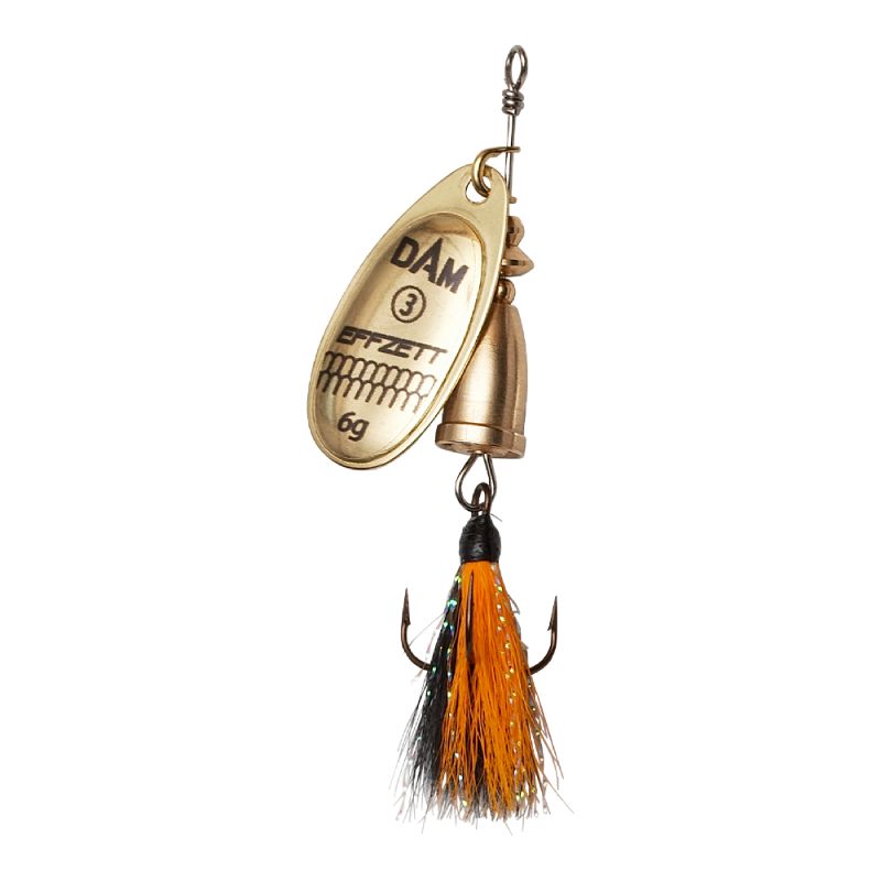DAM Effzett Leptir varalica Executor Dressed Spinner 1/3g Gold