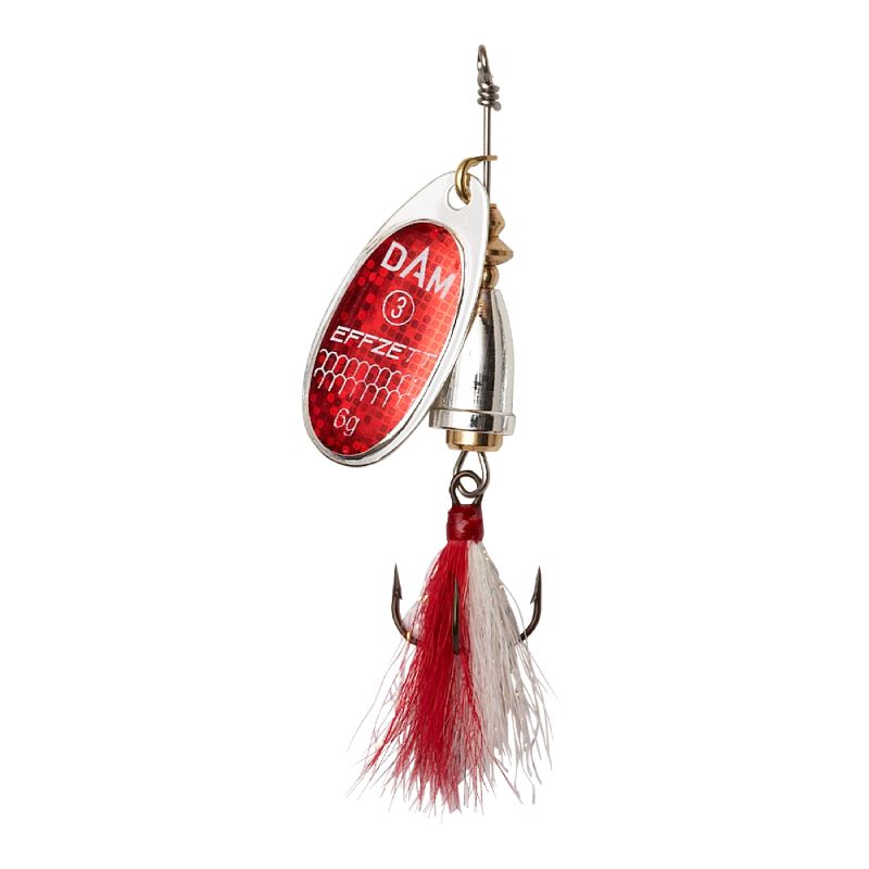 DAM Effzett Executor Dressed Spinner leptir 1/3g Reflex Red