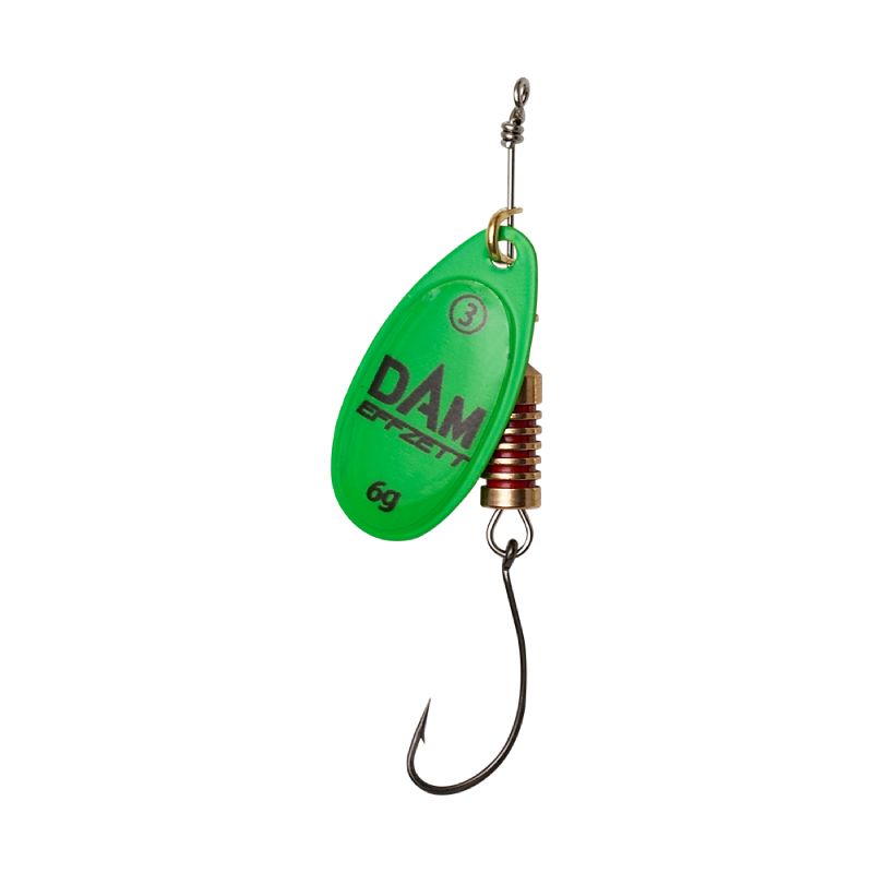 DAM Effzett leptir varalica Singlehook Spinner 2/4g Green