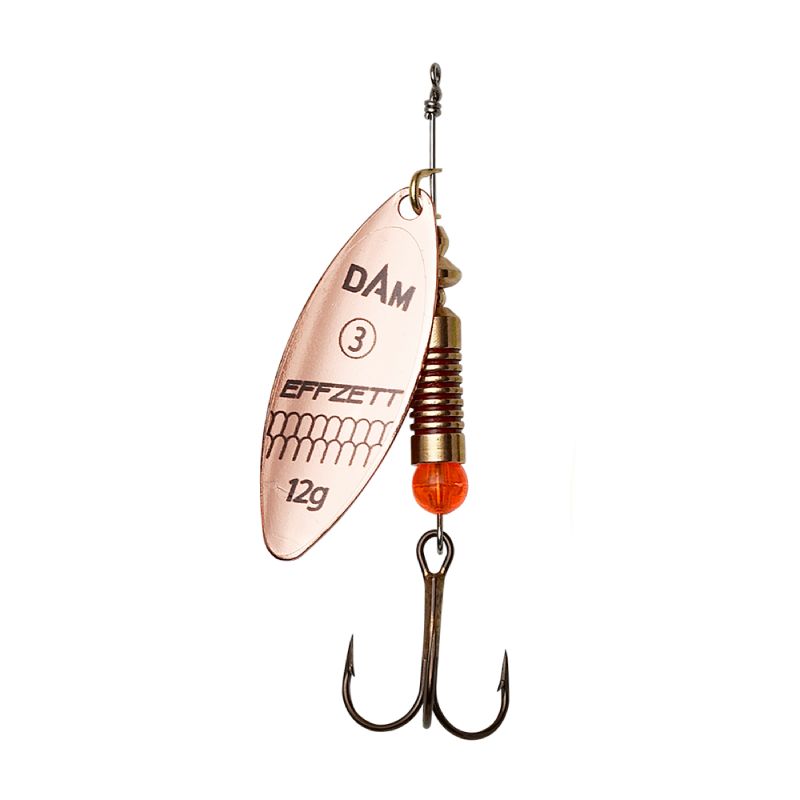 DAM Effzett Leptir Predator Spinner 1/4g Copper
