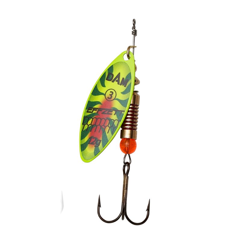 DAM Effzett Leptir Predator Spinner 0/3g Fire Shark