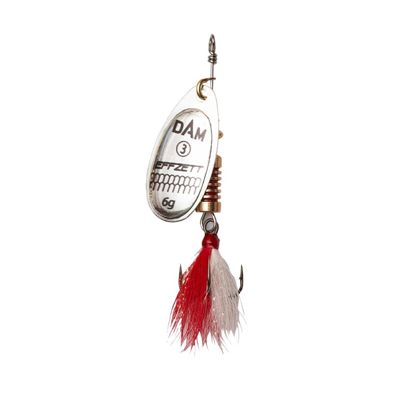 DAM Effzett Leptir Standard Dressed Spinner 2/4g Silver