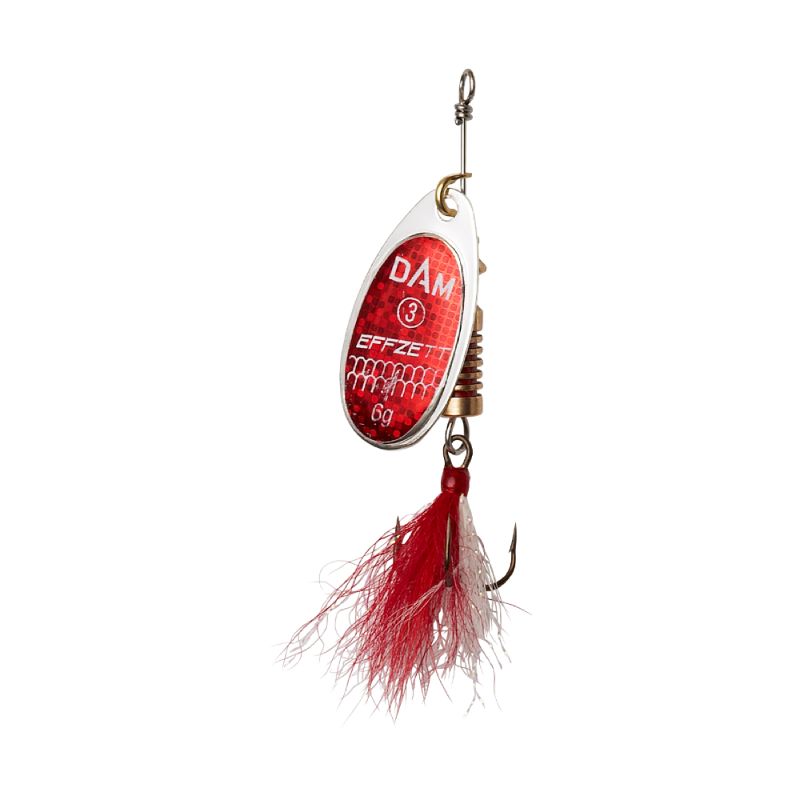 DAM Effzett leptir varalica Standard Dressed Spinner 1/3g Reflex Red