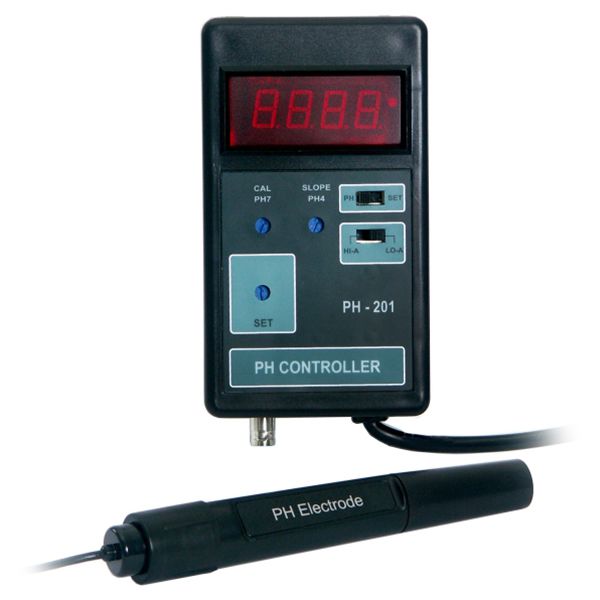 pH / CO2 kontroler s elektrodą