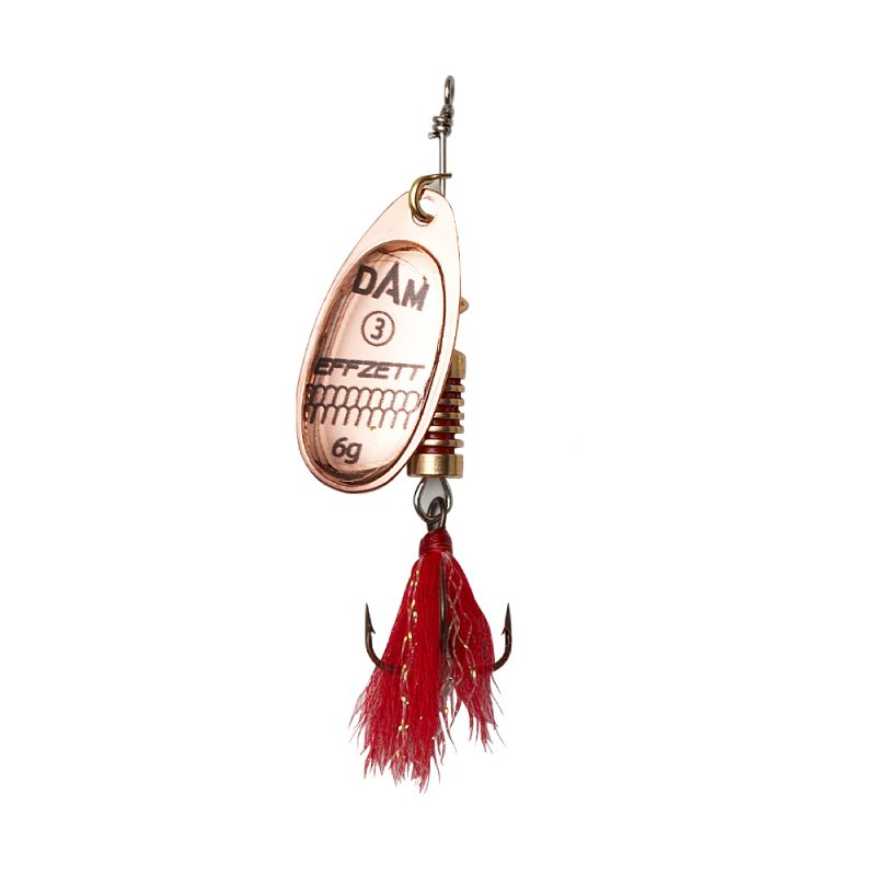 DAM Effzett leptir varalica Standard Dressed Spinner 1/3g Copper