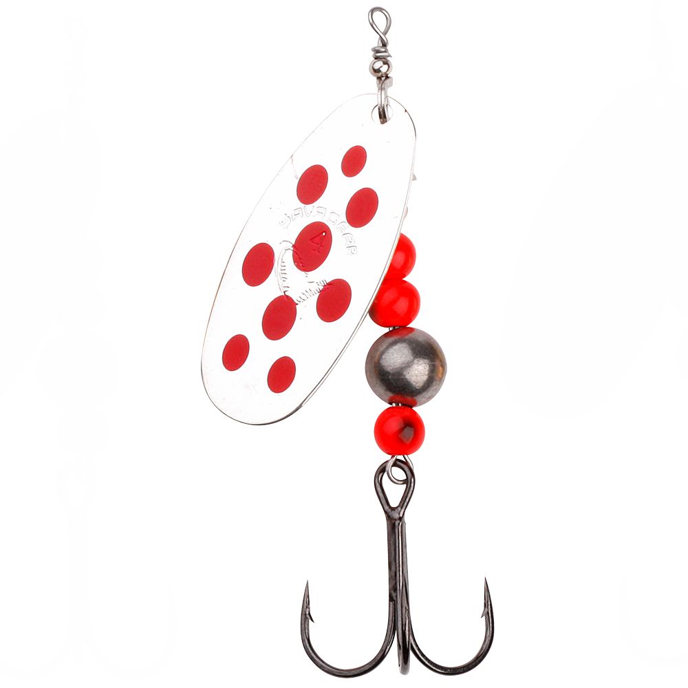 Savage Gear Leptir Caviar spinner 2/6g Orange/Silver