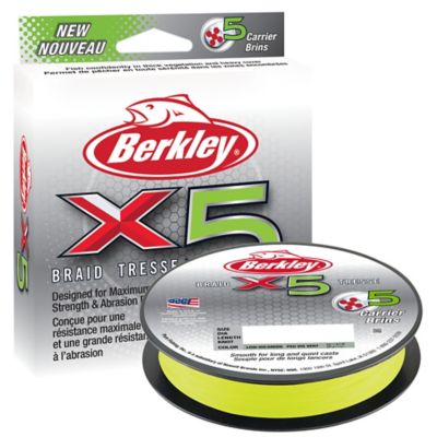 Berkley X5 Flame Green 150m 0,08mm
