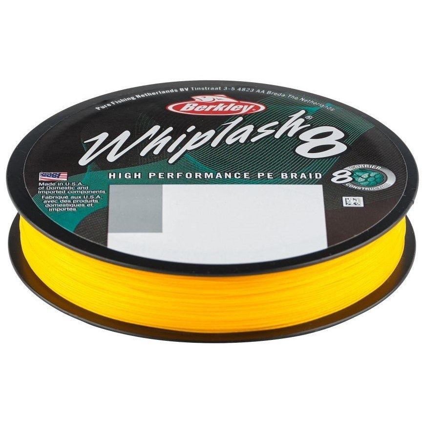 Berkley Whiplash 8 yellow 150m 0,08mm