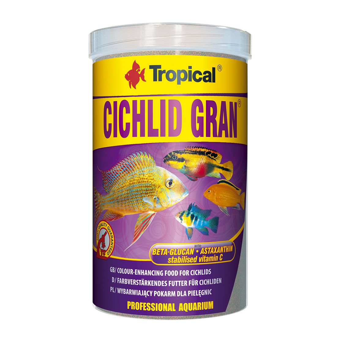 TROPICAL Cichlid Gran 250 ml / 138 g
