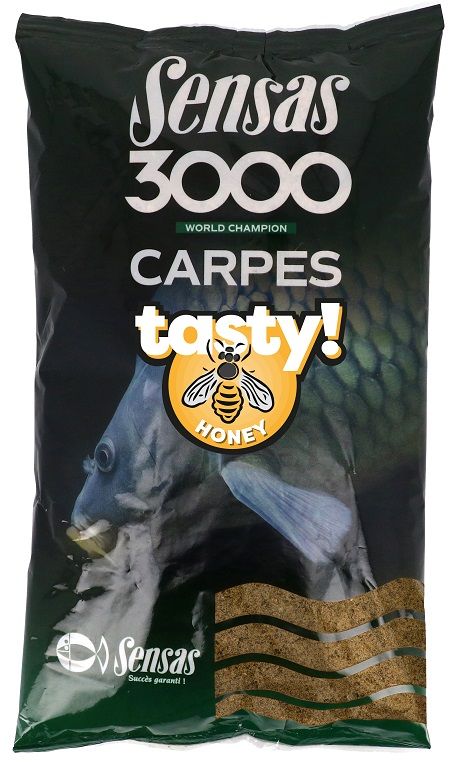 Sensas 3000 Carp Tasty 1kg Honey