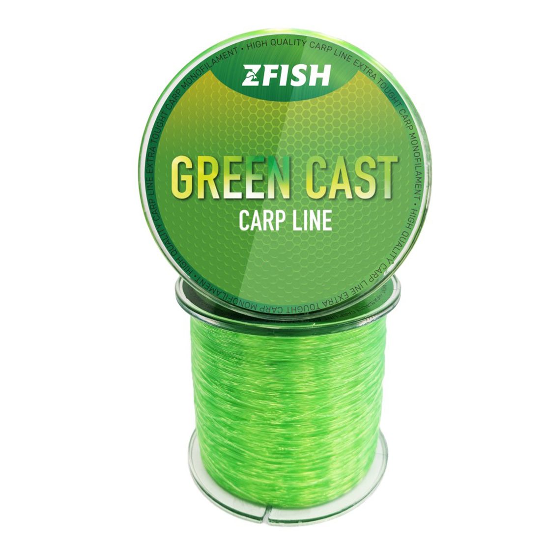 Zfish Flaks Green Cast Carp Line 600m 0,30 mm