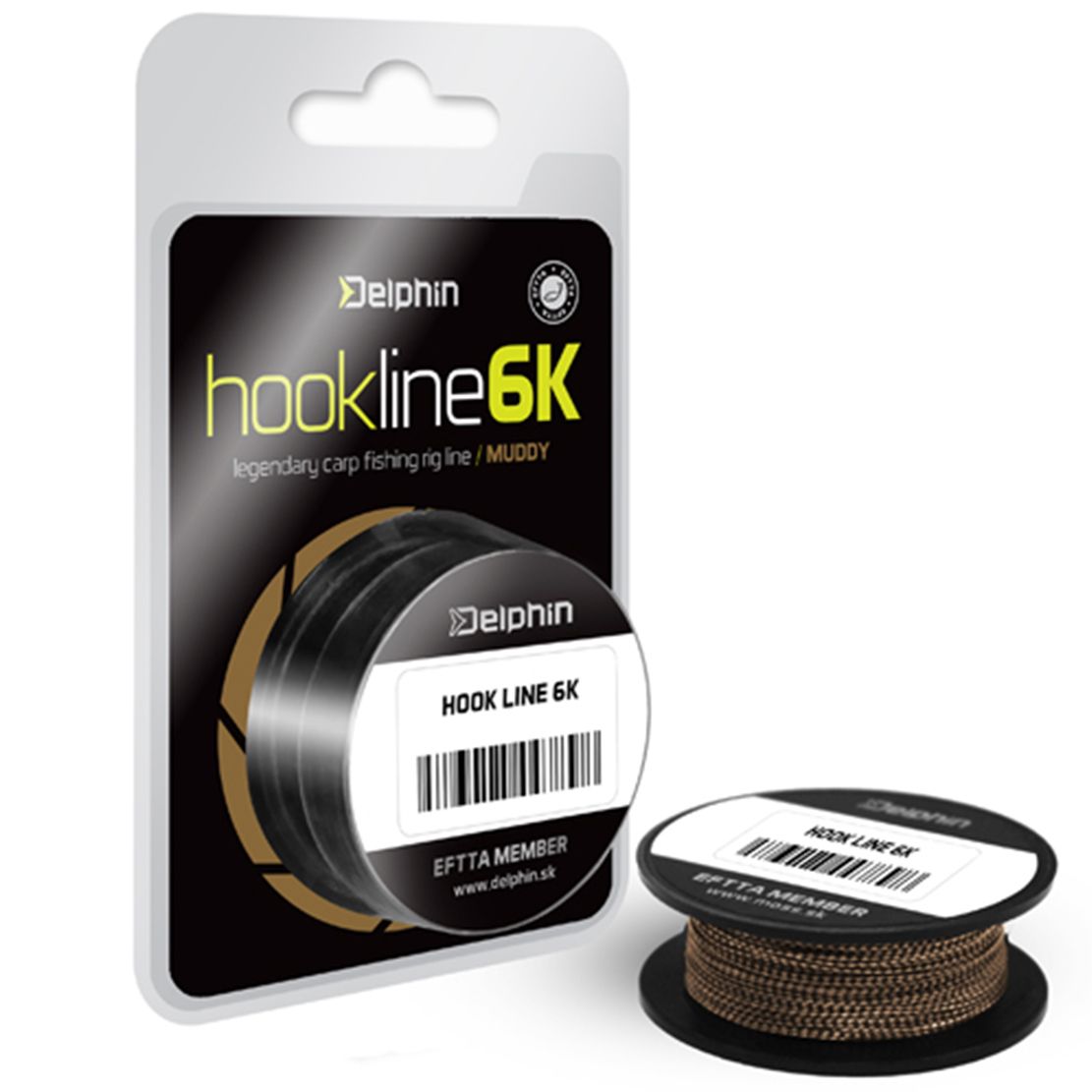 Delphin Upredenica HOOKLINE 6K muddy 20m 35lbs