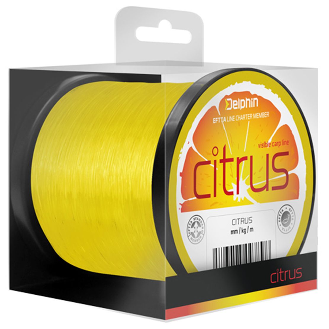 Delphin Najlon CITRUS / žuti 600m 0,35mm